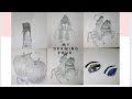 #My drawing tour ||part-2|| hand made✏ __Anu Art 🦋__