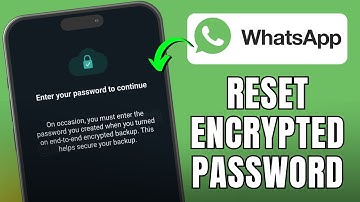 How to Reset WhatsApp Encrypted Password