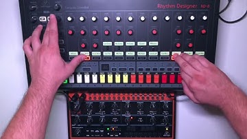 Behringer RD8 + Crave house music jam