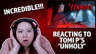 Reacting to Tomi P's 'Unholy' (Bass Singer Cover) #reaction #tomip #unholy