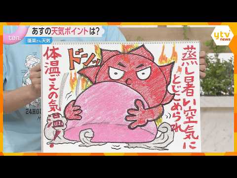 【蓬莱さんのお天気】台風21号まで発生！記録的暑さは“遠くの台風”が影響　