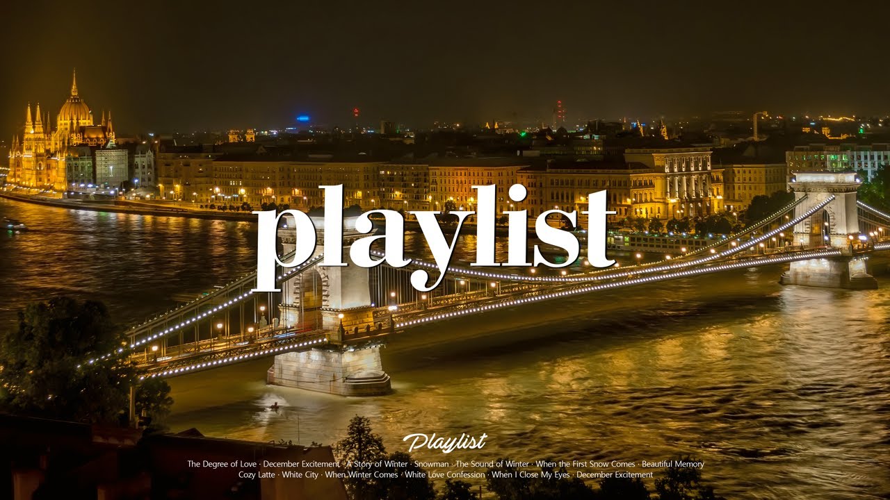 [Playlist] 🌉 눈 오는 날, 감성에 취하기 딱 좋은 감성재즈 🎶 