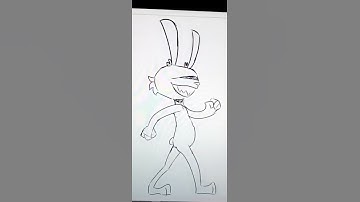Tooth The Bunny - Walk Cycle | Animation Test