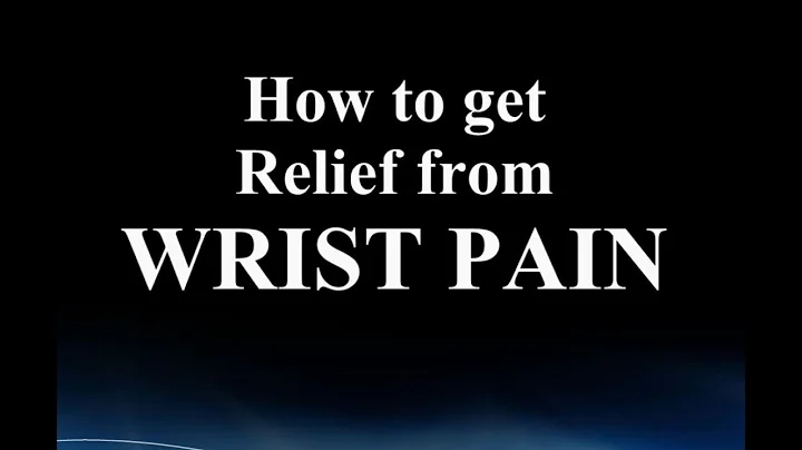 How to Fix Wrist Pain With Kinesiology Tape