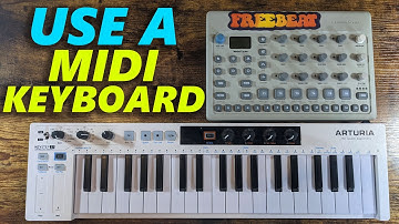 How to Use a MIDI Keyboard with Model:Cycles (Also Works with Model:Samples)