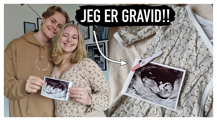 JEG ER GRAVID!! min reaktion og fortæller til Niklas
