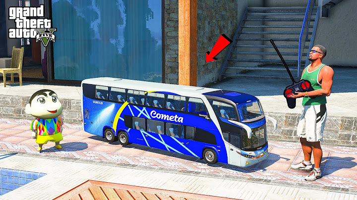 Franklin & shinchan Buy Mini RC Indian Luxury Bus in GTA 5