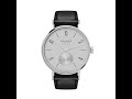 Nomos Glashütte Tangente Neomatik 39 Platinum Grey Reference 143 4K Watch Review (Bauhaus)