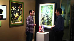 Dr Seuss Art Show on "Good Day Oregon, Fox 12" filmed at Shaffer Fine Art Gallery
