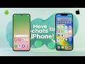 Transfer WhatsApp Chats from Android to iPhone (2025 Guide)