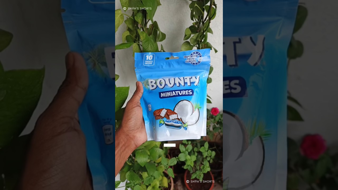 Bounty Miniature Coconut Chocolate 🍫🥥😋/Bounty/Chocolate/ 
