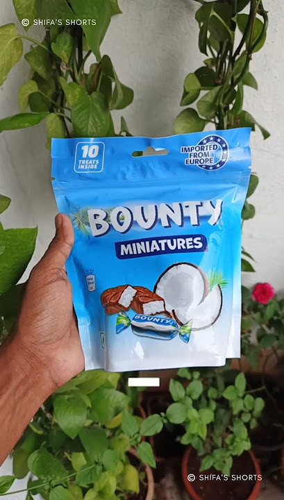 Bounty Miniature Coconut Chocolate 🍫🥥😋/Bounty/Chocolate/ #Bounty #viral #trending #subscribe #shorts