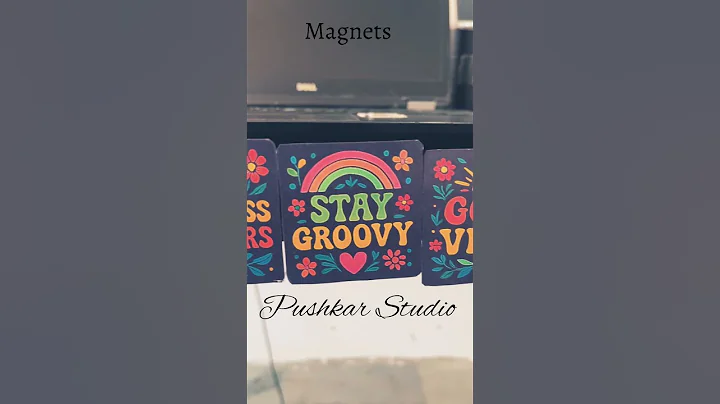 Studio Made Premium Fridge Magnets ✨ | Perfect Gift Idea 🎁 #merrychristmas #happynewyear2026 #gift