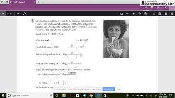 Section 15.1 - Defining and Evaluating a Logarithmic Function (Part 2)