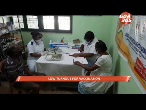 Low turnout for vaccination disappoints Cortalim health centre