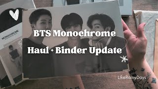 BTS Monochrome Haul + Binder Update