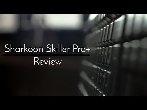 Sharkoon Skiller Pro Plus Review | Gaming Tastatur für unter 40€