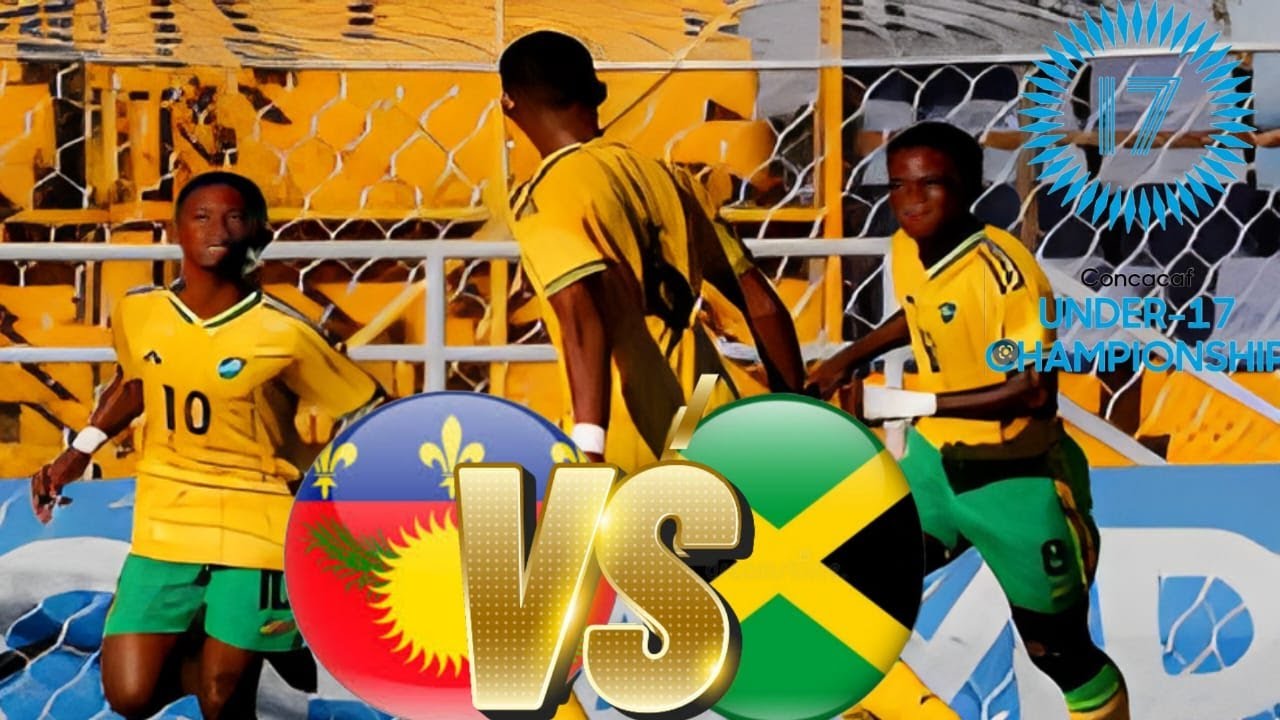 Live CONCACAF U17 Qualifiers Jamaica Vs Cuba Watch Along YouTube
