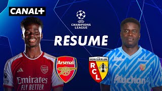 Le résumé de Arsenal / RC Lens - Ligue des Champions 2023-24 (J5)