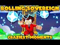 He rolled sovereign craziest moments in roblox sols rng