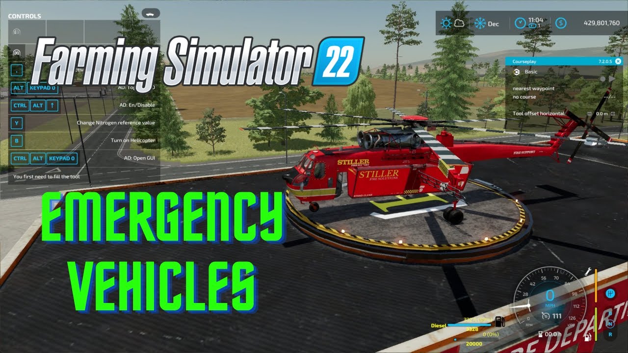 Farming Simulator 22 Emergency Vehicles YouTube