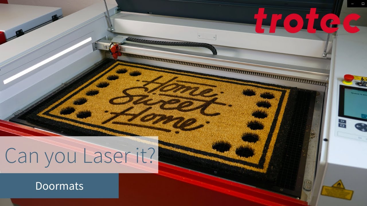 Trotec Laser  Pouvez vous utiliser des paillassons laser 