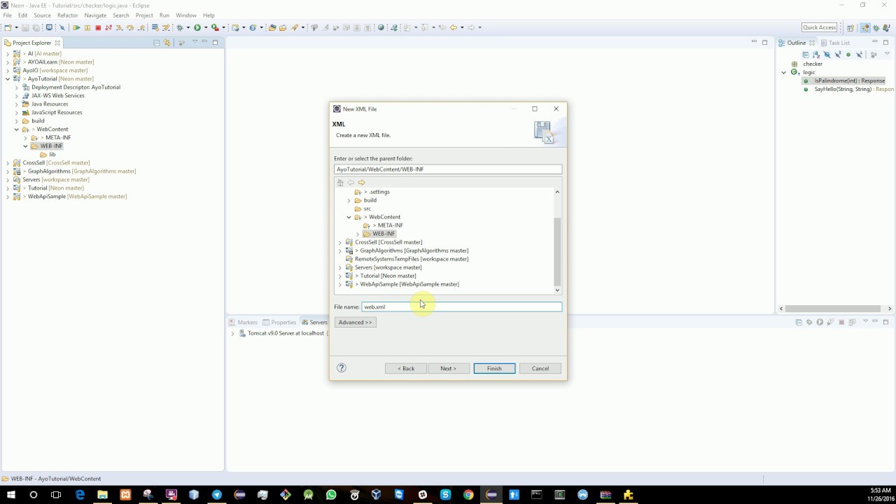 Create Simple Java Rest Service YouTube