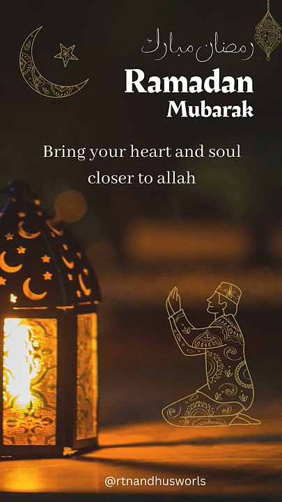Happy Ramadan Mubarak/Ramadan Kareem //Ramadan Mubarak Whatsapp Status/Ramzan Status