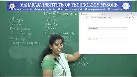 BoxModel|7th semester|CS&E|Module-1|Web Technology & Its Applications|Session-8