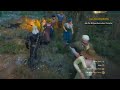 The witcher 3  terrified screaming peasants  ps4