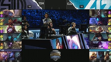 CLG vs TSM Highlights - COUNTER LOGIC GAMING vs TEAM SOLOMID Game 2 NA LCS Playoffs - SPRING Final