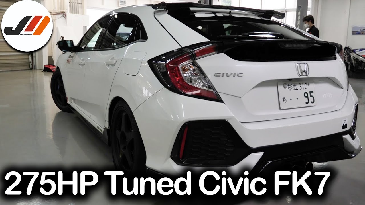HONDA CIVIC HATCHBACK FK7 HKS LEGAMAX Premium - YouTube