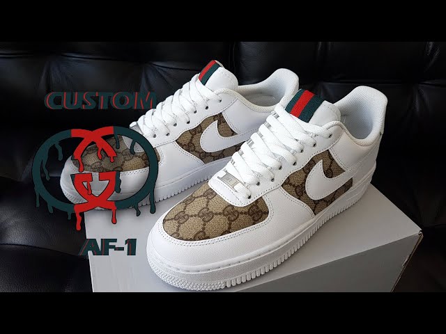 AF1 Black Gucci - Sneakers Custom - Customize your sneakers