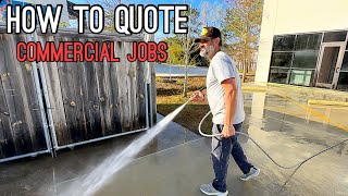 How To Quote Commercial Pressure Washing Jobs - $6000 Estimate Breakdown