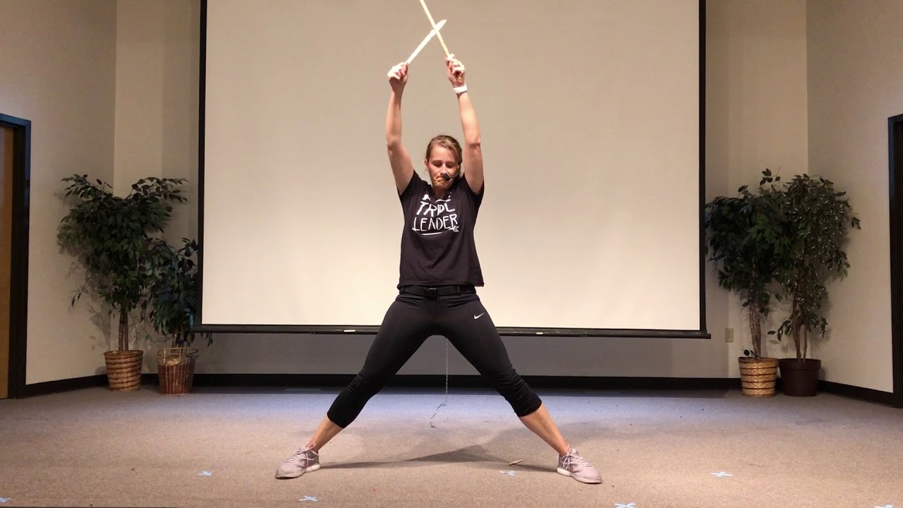 Drumstick Fitness Full Class Cardio Drumming Senior Fitness Workout Videos