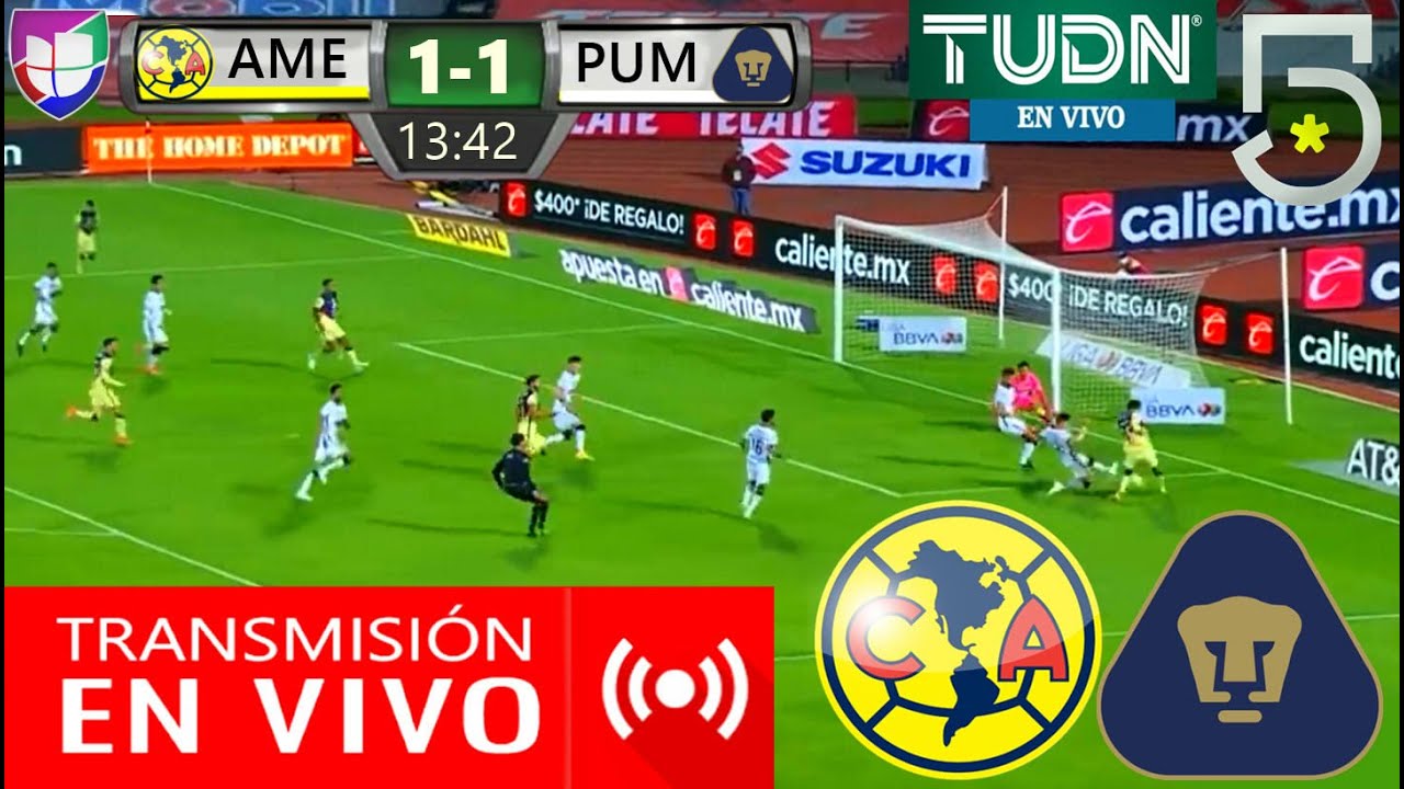 Vs Pumas | Hoy América Vs Pumas En Vivo donde Ver, América Vs Pumas Cuartos de Final YouTube