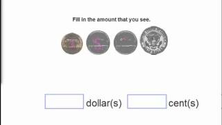 MathABC.com: How much money: 4 coins
