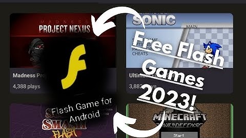 Play Flash Games for free in Flash Game for Android! (link in description) | Xotiick