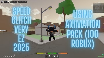 How To Speed Glitch In Da Hood Using The Animation Pack | 2025 EZ 🔥