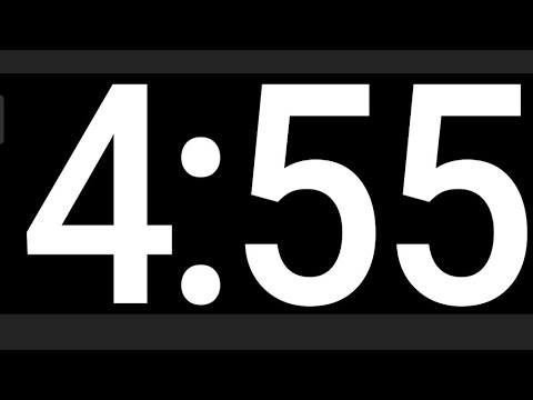 4 Minute 55 minute Timer