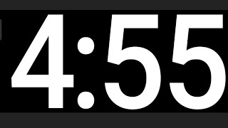 4 Minute 55 minute Timer