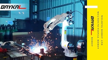 Baykal Welding Robots in operation - Production automation