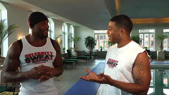 Ray Lewis & Nelly Workout