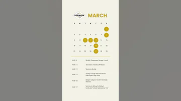 March 2025 Calendar 