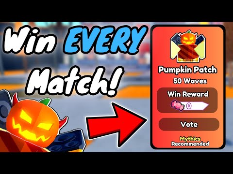 How to BEAT Pumpkin Patch!! (Toilet Tower Defense)