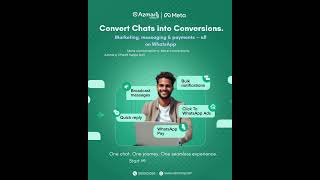 Run marketing, messaging, and payments — all inside WhatsApp with Azmarq CPaaS.