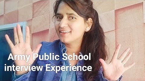 My APS interview Experience/How to get job in Army Public School #recruitment/AWES Vacancy 2025