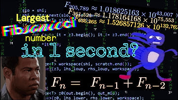 One second to compute the largest Fibonacci number I can