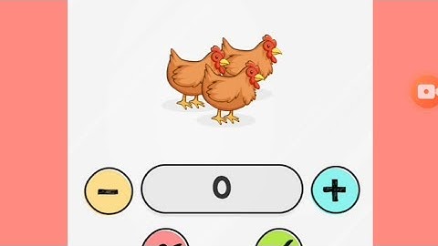 #Braindom : There are 3 hens on a farm. If the number of rooster 🐓 doubles.. #level91 #newupdate