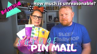 Disney Pin Mail | Did we over do it this time?